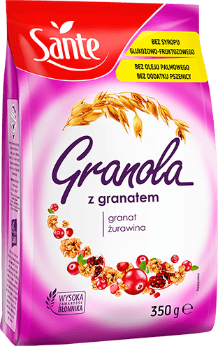 SANTE Granola W/Pomegranate Bag